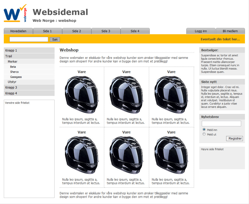 Webshopmal